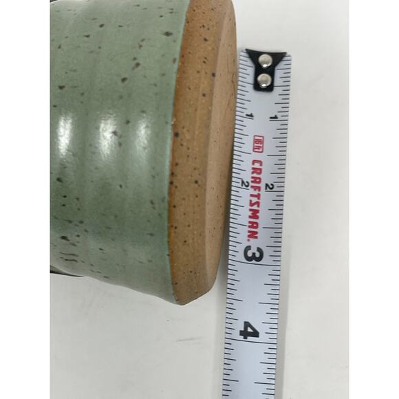 Standing Stone Dog Studio Pottery Mug Green Handmade 14 OZ - Picture 8 of 8